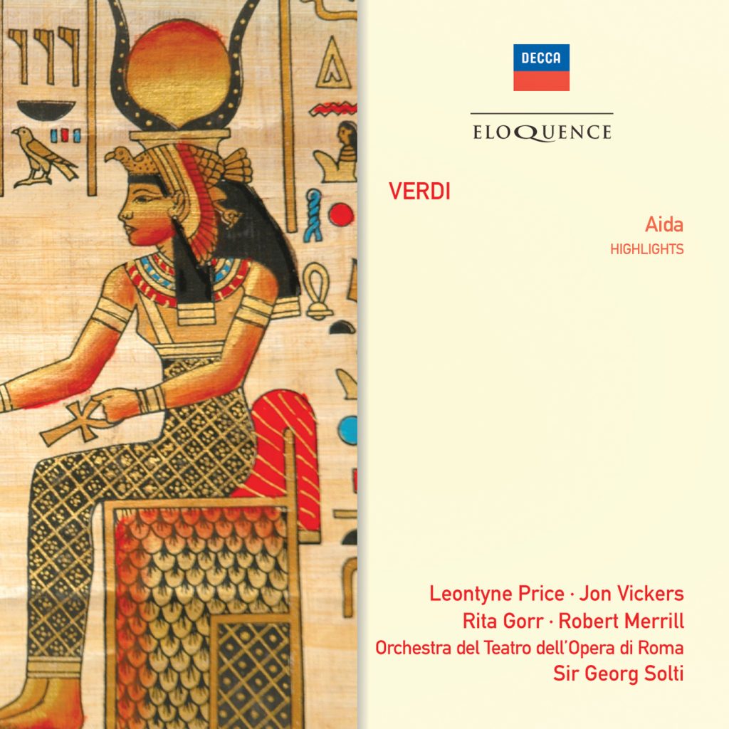 VERDI: Aida (Highlights) - Leontyne Price, Jon Vickers, Giorgio Tozzi, Georg Solti, Orchestra del Teatro dell'Opera di Roma