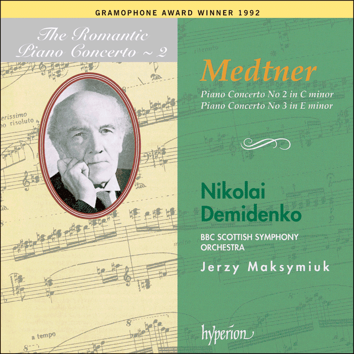 The Romantic Piano Concerto, Vol. 02 - Medtner: Piano Concertos Nos 2 & 3 - Nikolai Demidenko, BBC Scottish Symphony Orchestra, Jerzy Maksymiuk