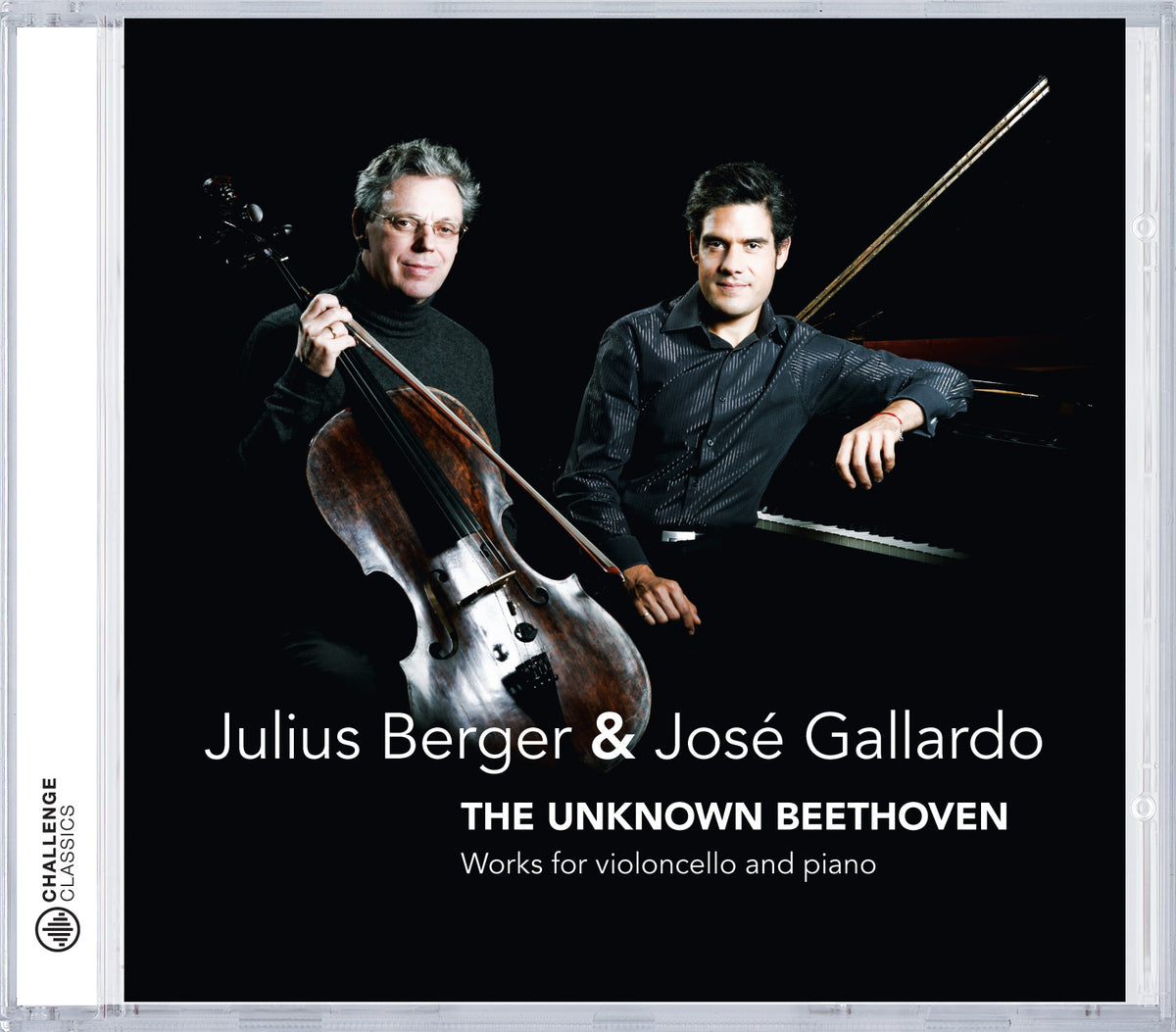 BEETHOVEN: THE UNKNOWN BEETHOVEN (WORKS FOR CELLO AND PIANO) - JULIUS BERGER & JOSE GALLARDO