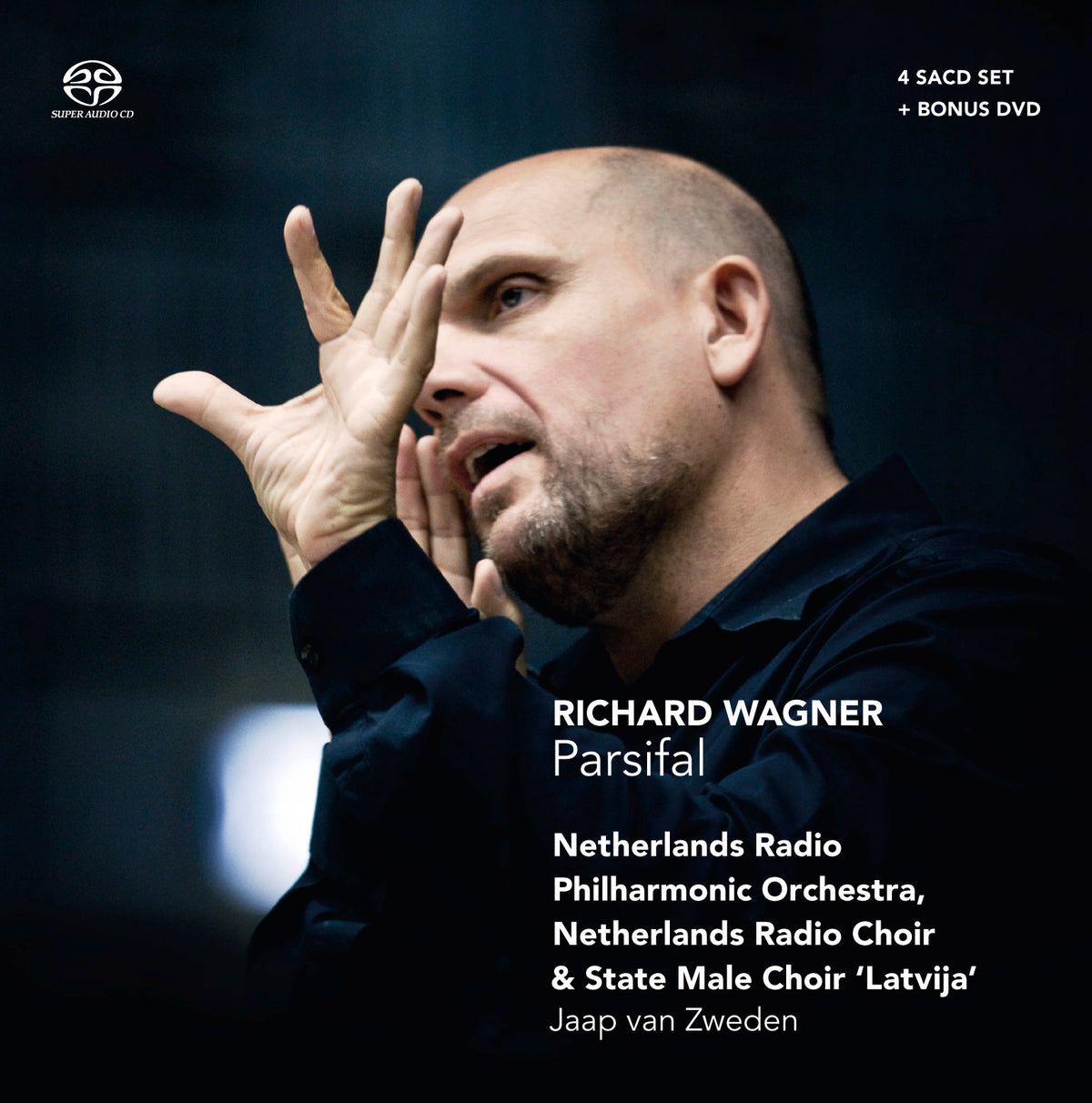 WAGNER: PARSIFAL - JAAP VAN ZWEDEN, NETHERLANDS RADIO PHILHARMONIC (4 HYBRID SACDS + BONUS DVD)