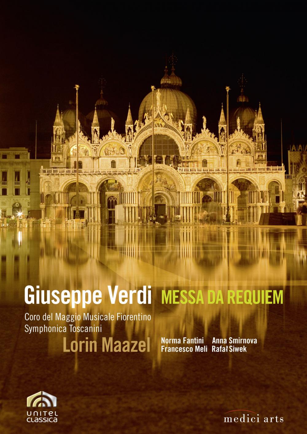 VERDI: Messa da Requiem - Maazel, Symphonica Toscanini (Blu-Ray or DVD)