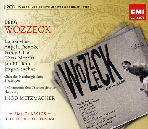 BERG: Wozzeck - Skovhus, Philharmonisches Staatsorchester Hamburg, Ingo Metzmacher (2 CDs)