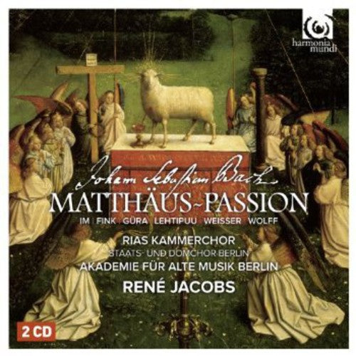 BACH: St. Matthew Passion - Berlin RIAS Chamber Choir, Rene Jacobs (2 CDs)