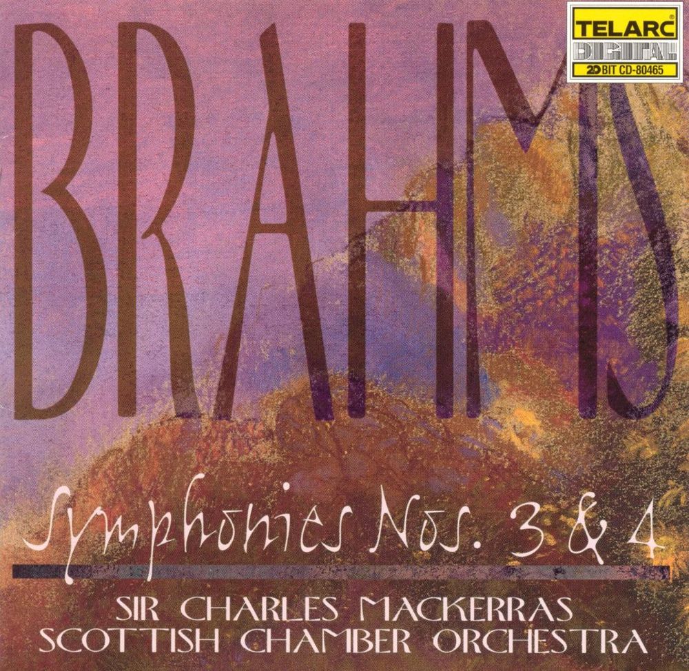 BRAHMS: SYMPHONIES NO. 3 & 4 - Mackerras, Scottish National Orchestra