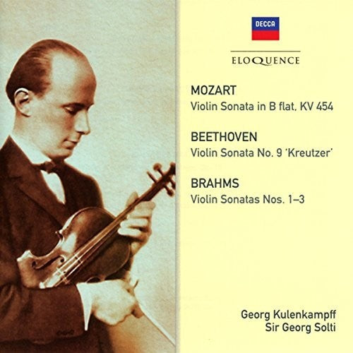 【中古】 Brahms / Beethoven / Mozart / Violin Sonata: Kulenkampff / Solti BEETHOVEN / MOZART / BRAHMS: VIOLIN SONATAS - KULENKAMPFF; SOLTI