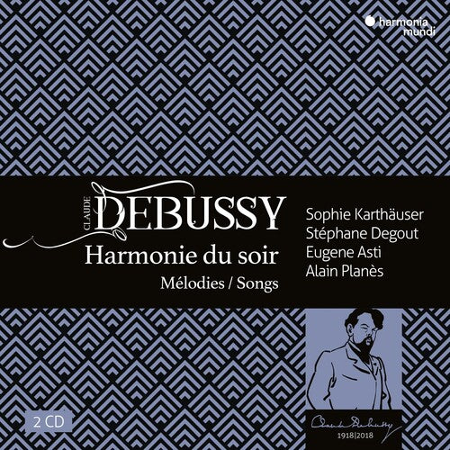 Debussy: Nuit Blanches, Melodies - Sophie Karthäuser (2 CDs)