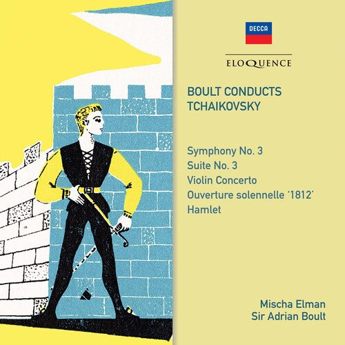 BOULT CONDUCTS TCHAIKOVSKY - SYMPHONY NO. 3; SUITE NO. 3; VIOLIN CONCERTO, OVERTURES (2 CDS)