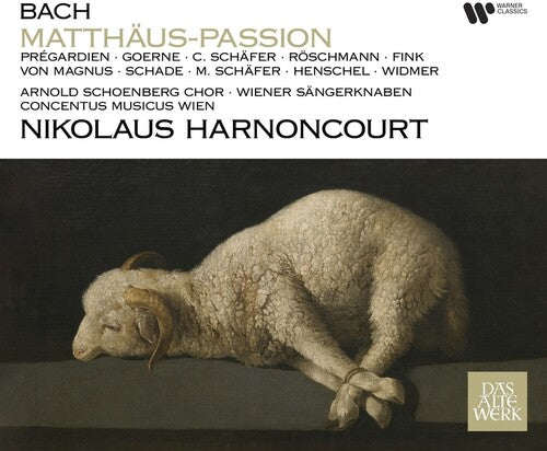 BACH: St. Matthew Passion - Nikolaus Harnoncourt, Concentus Musicus Wien (3 CDs)
