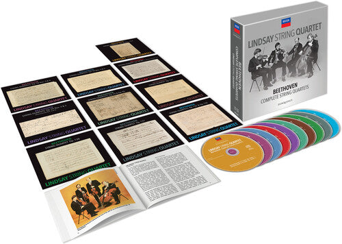Beethoven: Complete String Quartets - Lindsay String Quartet (10 CDs)