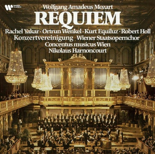 MOZART: REQUIEM - NIKOLAUS HARNONCOURT, CONCENTUS MUSICUS WIEN (LP)