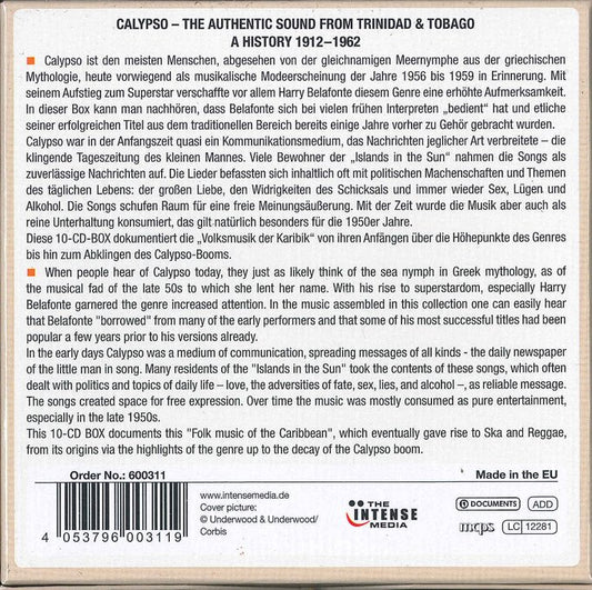 CALYPSO - SOUNDS OF THE CARIBBEAN ISLANDS (10 CDs)