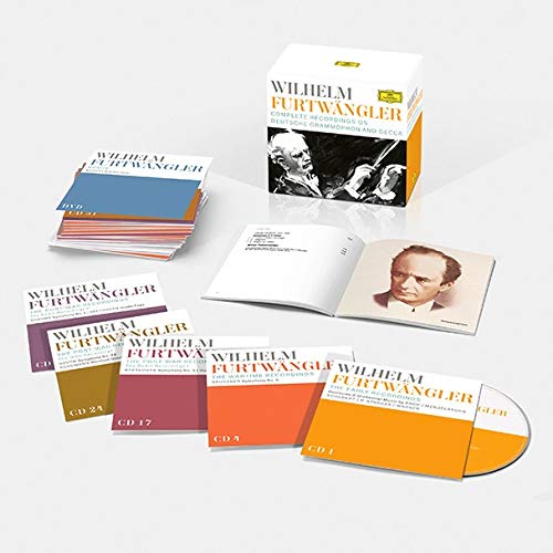 WILHELM FURTWANGLER: COMPLETE RECORDINGS ON DEUTSCHE GRAMMOPHON & DECCA (34 CDS)