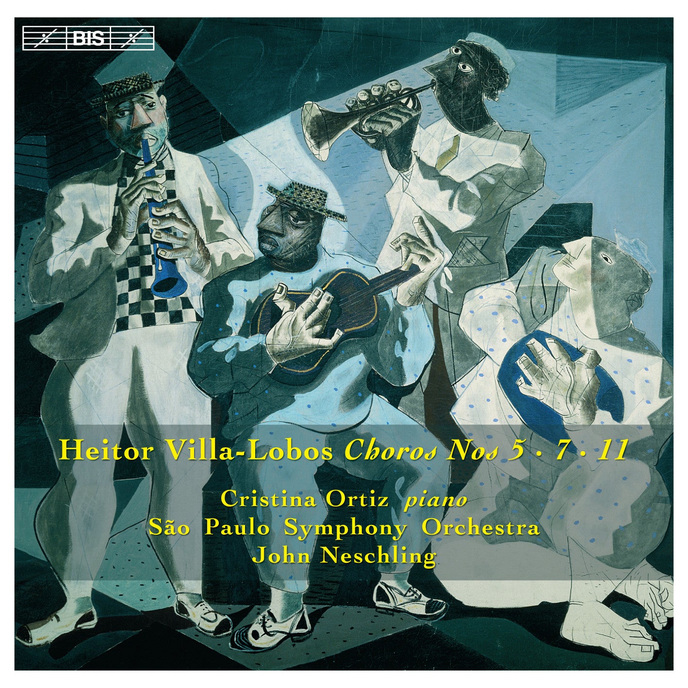VILLA-LOBOS: Choros 5, 7 & 11 - Christina Ortiz, São Paulo Symphony Orchestra
