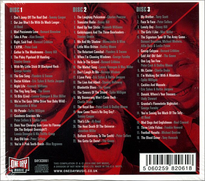 KINGS OF BRITISH COMEDY (3 CDS)