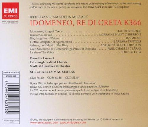 MOZART: IDOMENEO - MACKERRAS (3 CDs)