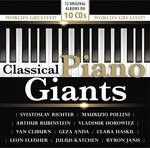 CLASSICAL PIANO GREATS (10 CDS)