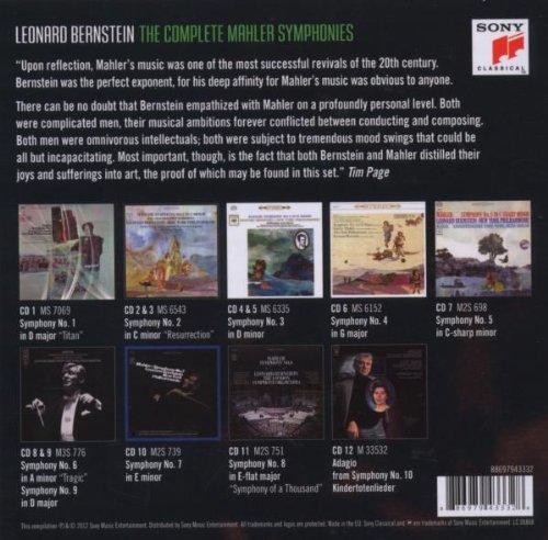 Mahler: The Complete Symphonies - New York Philharmonic, Leonard Bernstein (12 CDs)