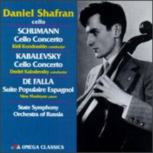 SCHUMANN & KABALEVSKY: CELLO CONCERTI - SHAFRAN, KONDRASHIN, KABALEVSKY, STATE SYMPHONY ORCHESTRA OF RUSSIA