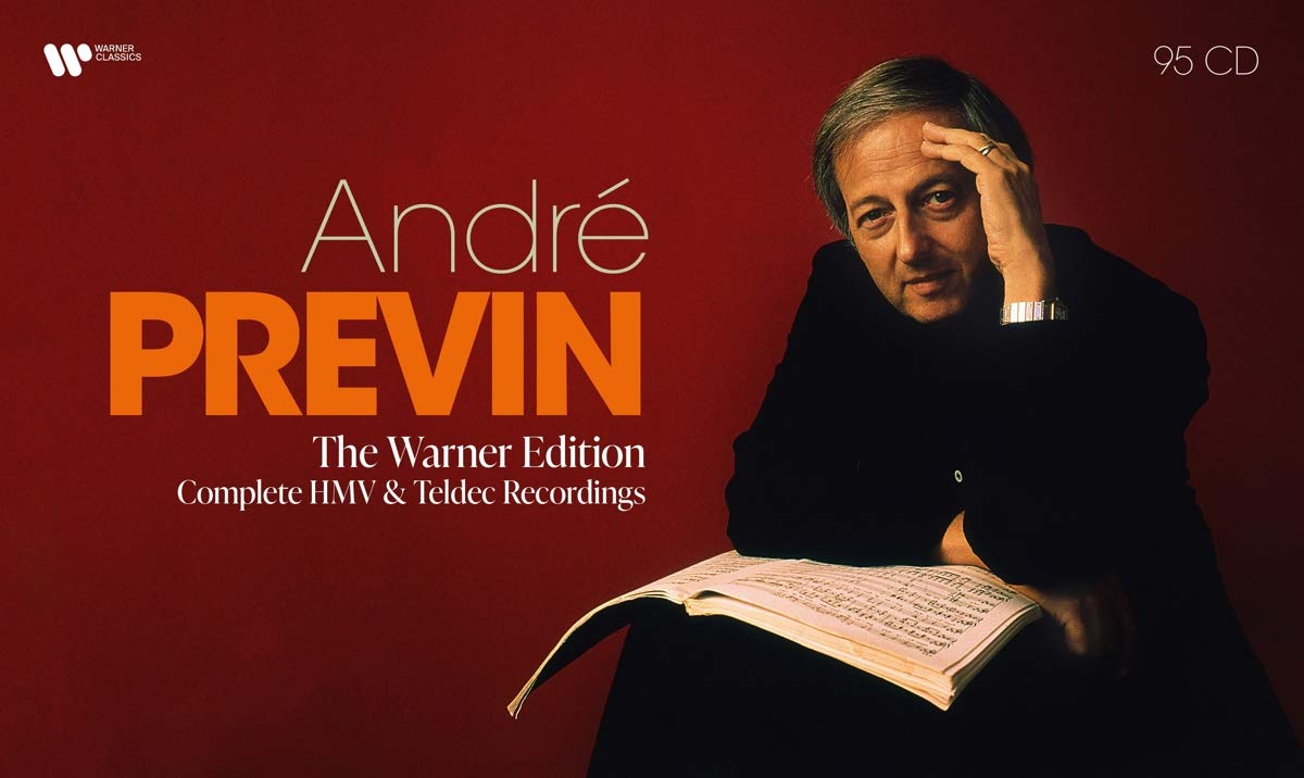 THE CLASSIC ANDRÉ PREVIN　55CD Andre Previn: The Warner Edition - The Complete HMV and Teldec