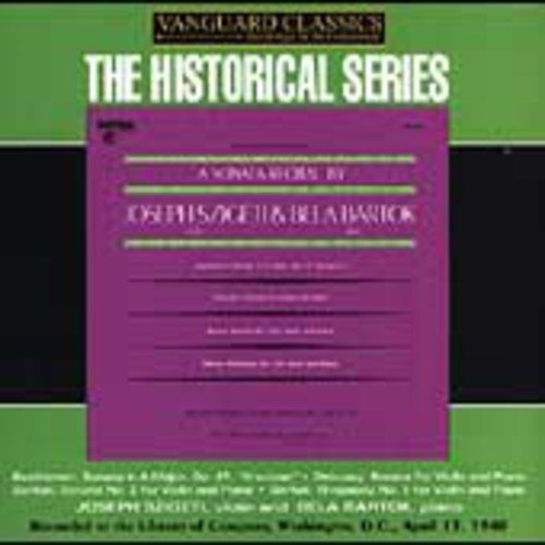 A SONATA RECITAL BY JOSEPH SZIGETI & BELA BARTOK