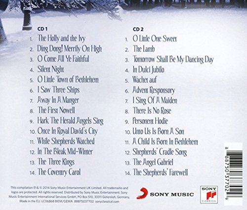 THE GREAT BRITISH CAROL COLLECTION - CHOIR OF TRINITY COLLEGE, CAMBRIDGE (2 CDS)