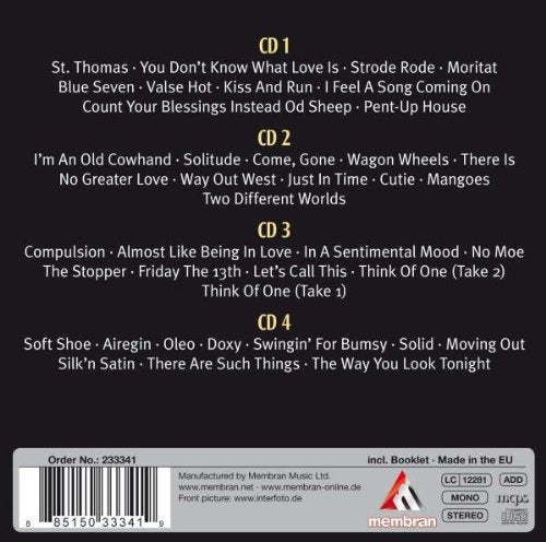 SONNY ROLLINS: DOXY (4 CDS)