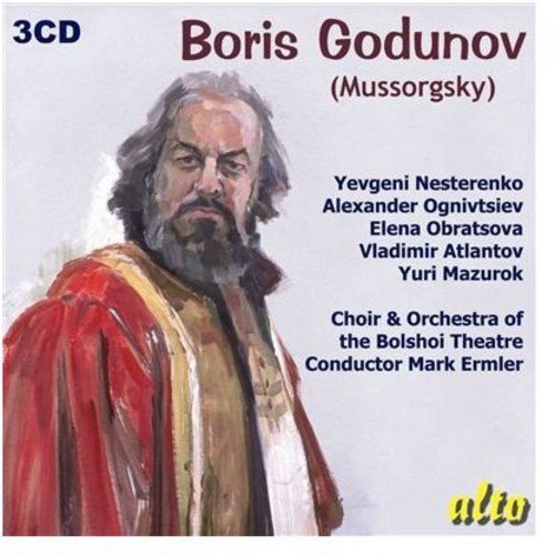 MUSSORGSKY: BORIS GODUNOV - BOLSHOI THEATER, MARK ERMLER (3 CDS