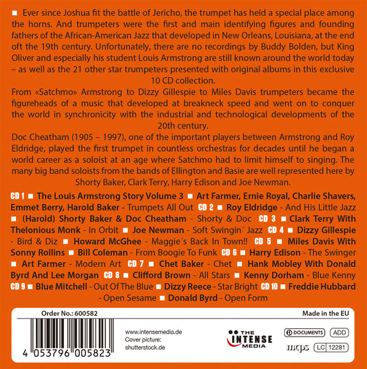 Jazz Trumpets: Trumpet Stars from Satchmo to Miles (10 CDs)