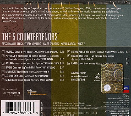 THE 5 COUNTERTENORS