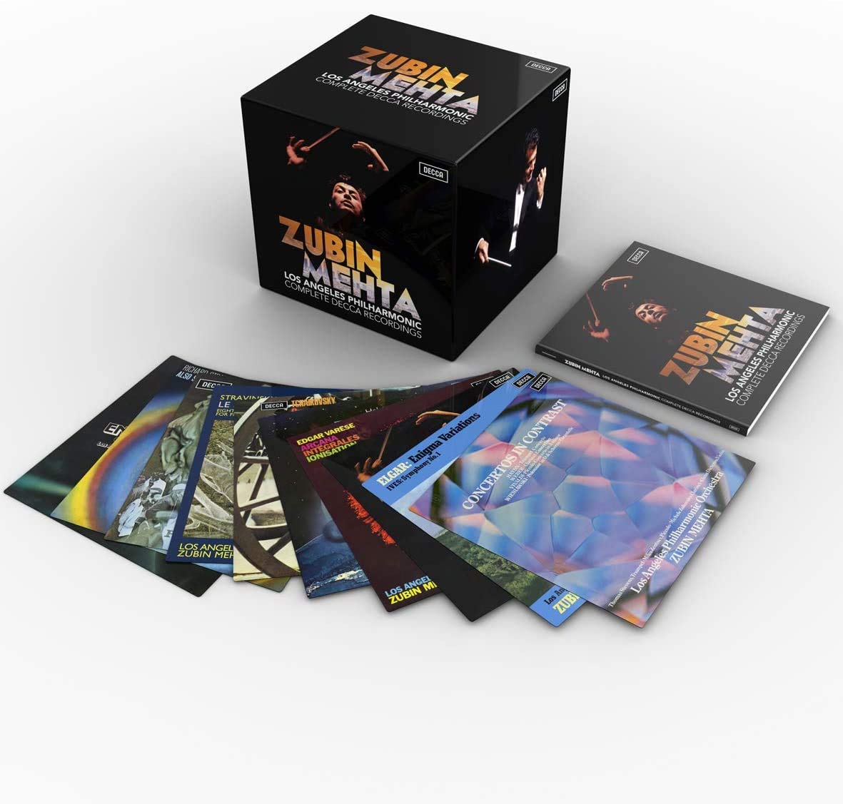 ZUBIN MEHTA AND THE LOS ANGELES PHILHARMONIC - COMPLETE DECCA RECORDINGS (38 CDS)