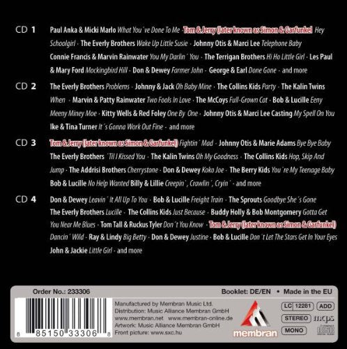 DUETS & DUOS OF THE ROCKING 50S (4 CDS)