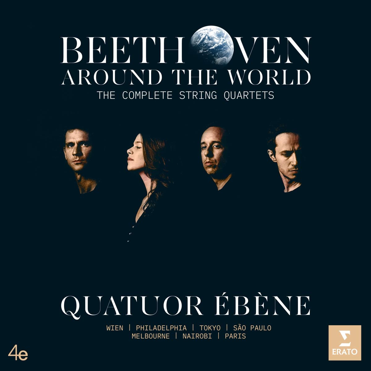 Beethoven Around the World: The Complete String Quartets - Quatuor Ebene (7 CDs)
