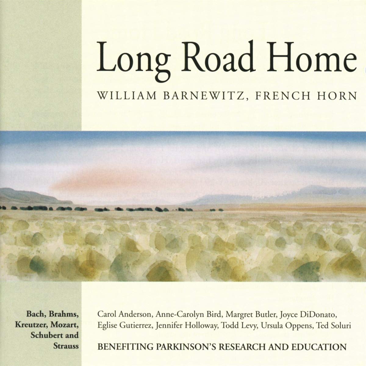 Long Road Home: William Barnewitz, Ursula Oppens, Joyce diDonato and more