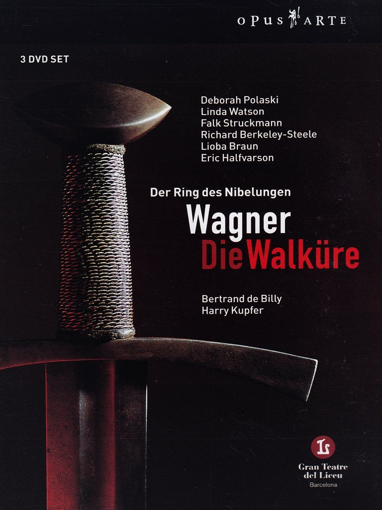 WAGNER: Die Walkure - Gran Teatre del Liceu, Bertrand de Billy (3 DVDs)