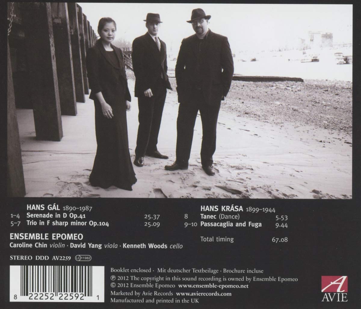 Krasa & Gal: Complete String Trios - Ensemble Epomeo