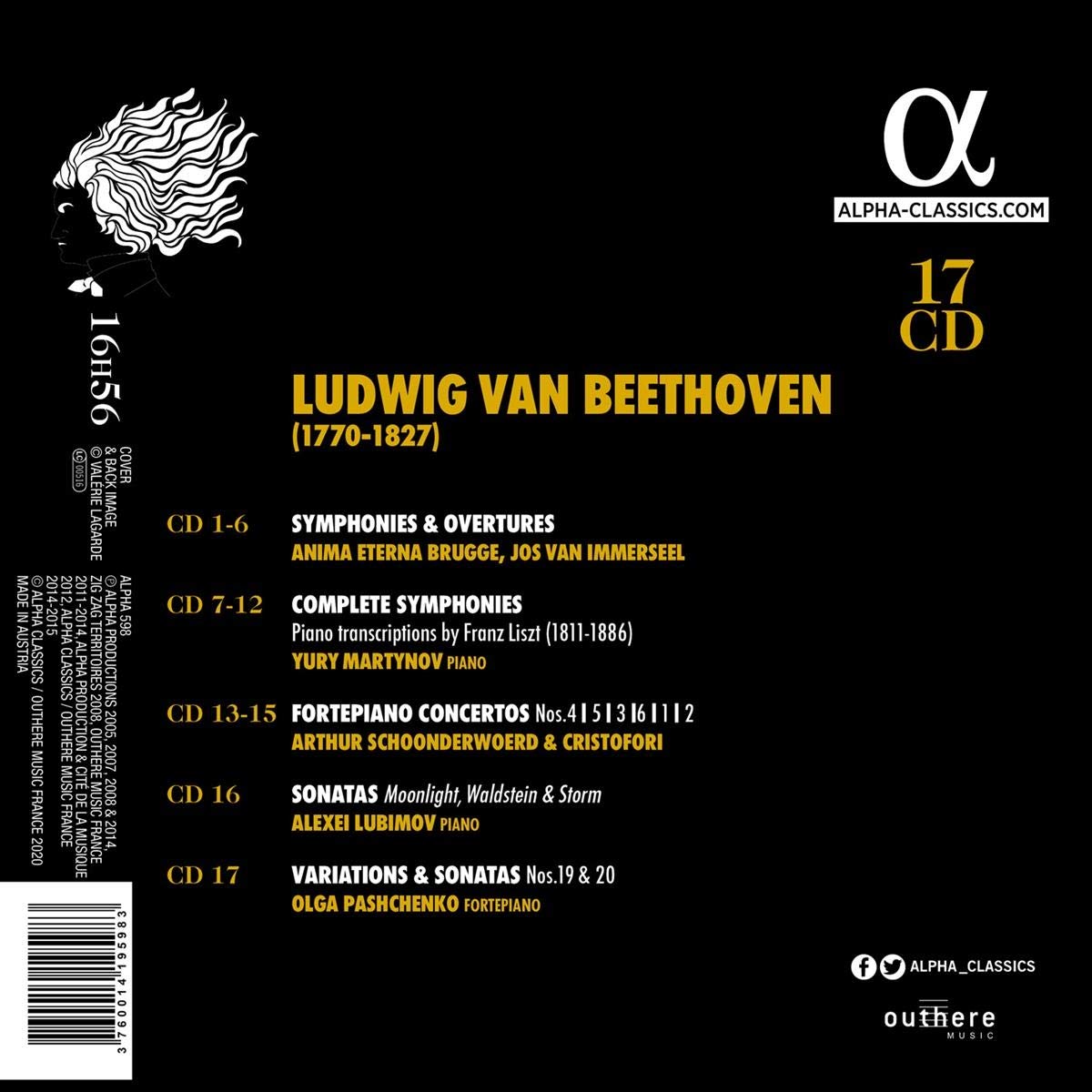 BEETHOVEN REDISCOVERED (17 CDS)