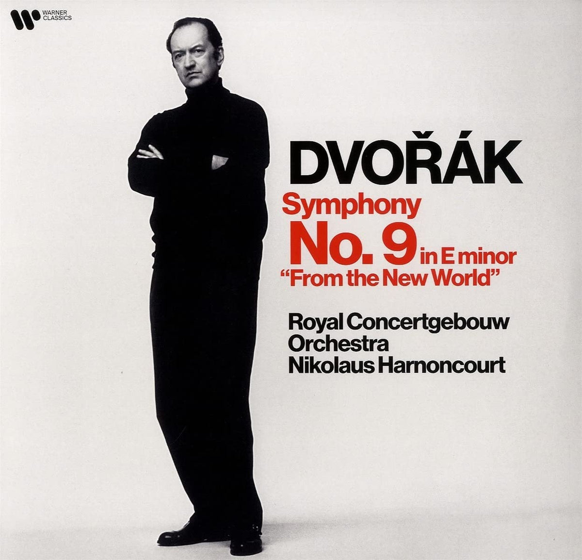 DVORAK: SYMPHONY NO. 9 "FROM THE NEW WORLD" - ROYAL CONCERTGEBOUW ORCHESTRA. NIKOLAUS HARNONCOURT (LP)