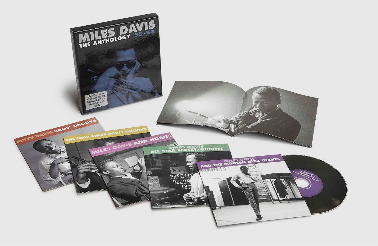 MILES DAVIS: ANTHOLOGY '55-'58 (5 CDs)