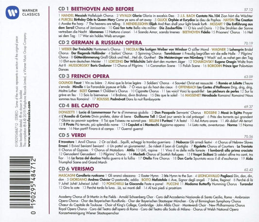 100 BEST CHORUSES (6 CDS)