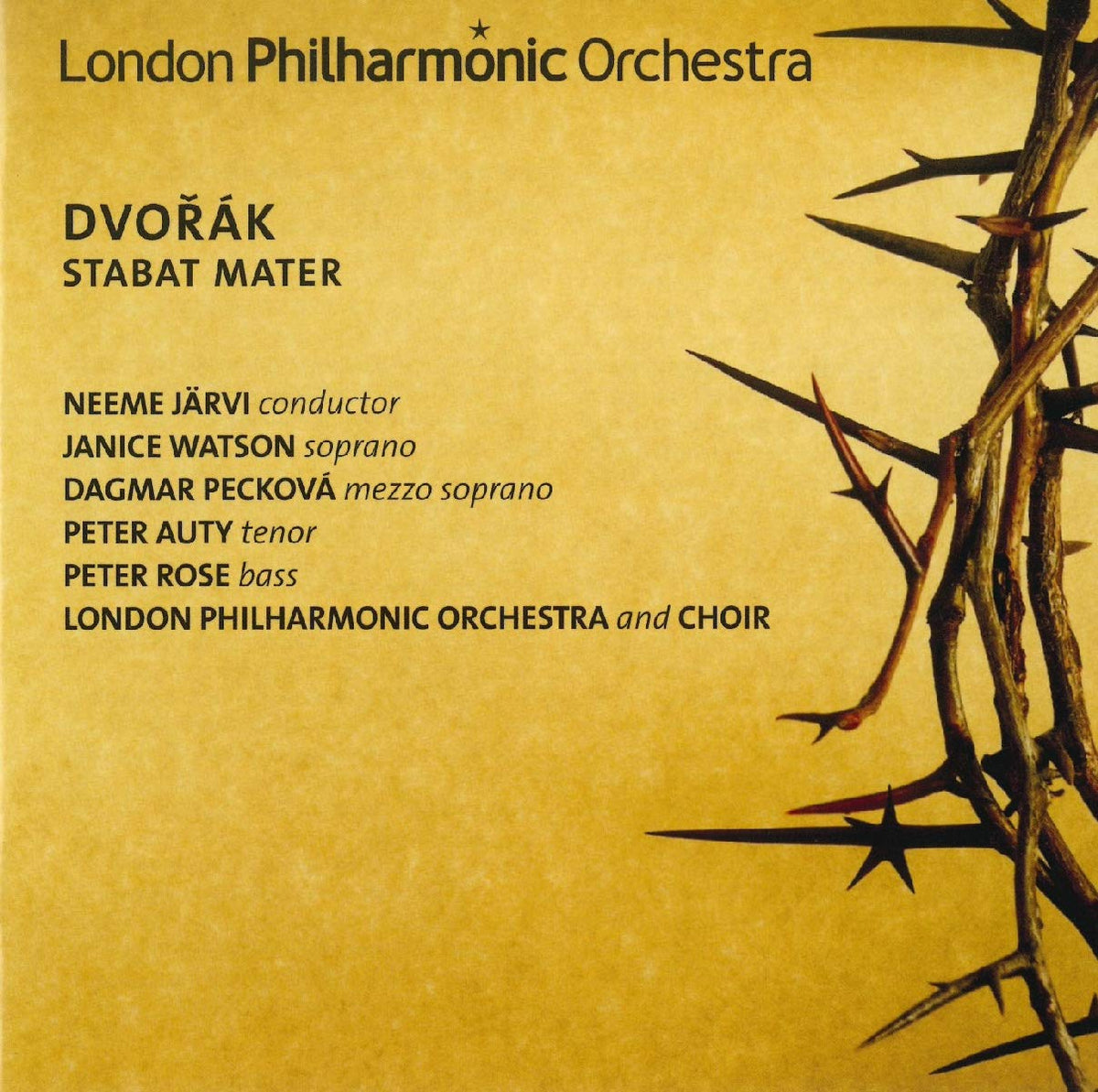 DVORAK: Stabat Mater - Watson/Auty/Rose/LPO