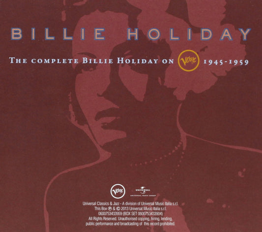 Billie Holiday: Complete Billie Holiday On Verve (10 CDs)