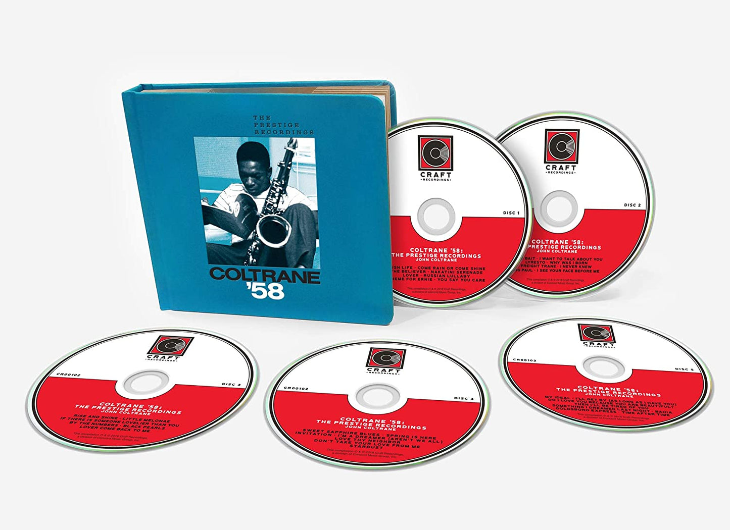 COLTRANE '58 (5 CDS, BOOK)