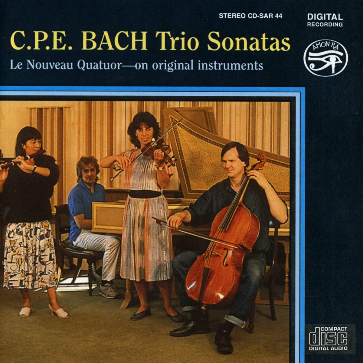 Bach, C.P.E.: Trio Sonatas - Le Nouveau Quatour