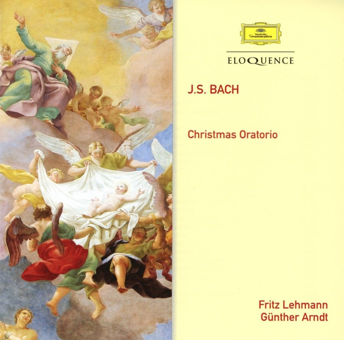 BACH: CHRISTMAS ORATORIO - LEHMANN, ARNDT (3 CDS)