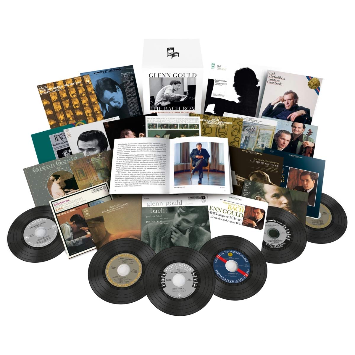 GLENN GOULD: THE BACH BOX - The Remastered Columbia Recordings (30 CDs)