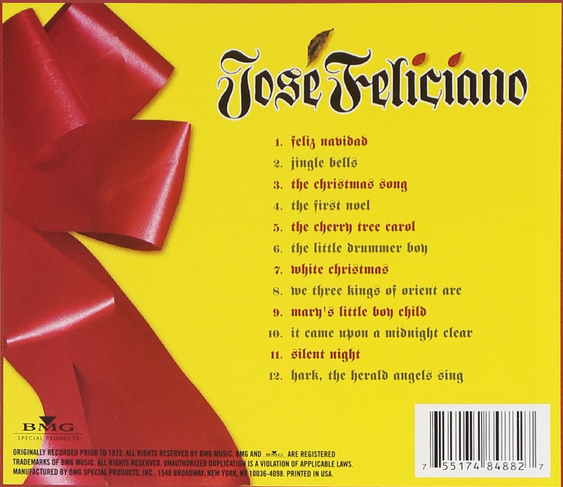 JOSE FELICIANO: Feliz Navidad