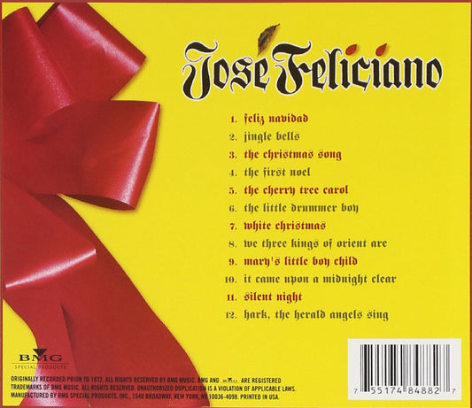 JOSE FELICIANO: Feliz Navidad