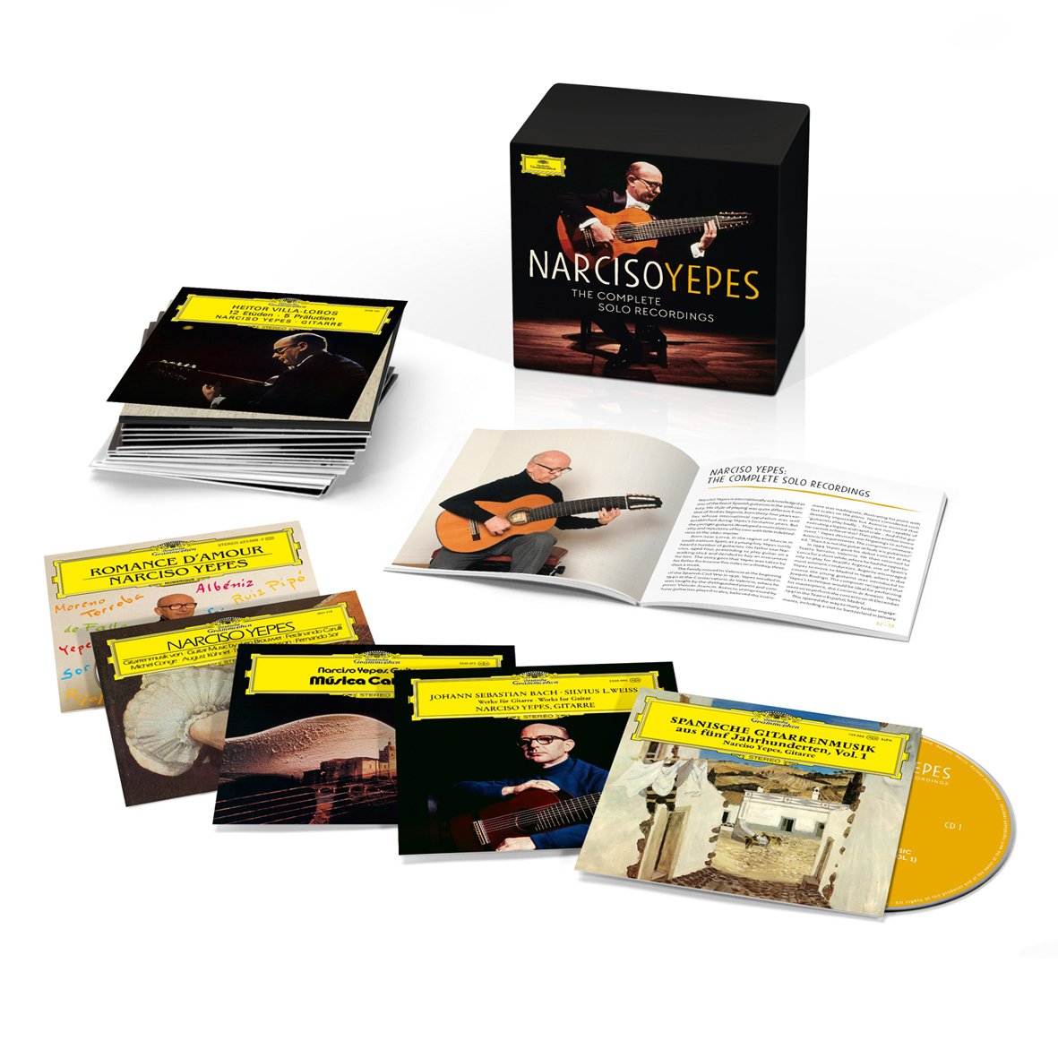 NARCISO YEPES: THE COMPLETE SOLO RECORDINGS (20 CDS)
