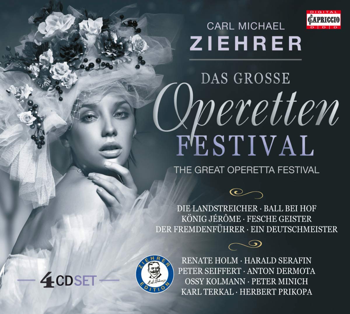 Ziehrer: Operetta Festival - Holm, Serafin, Dussmann, Seiffert, Dermota, Schnei (4 CDS)