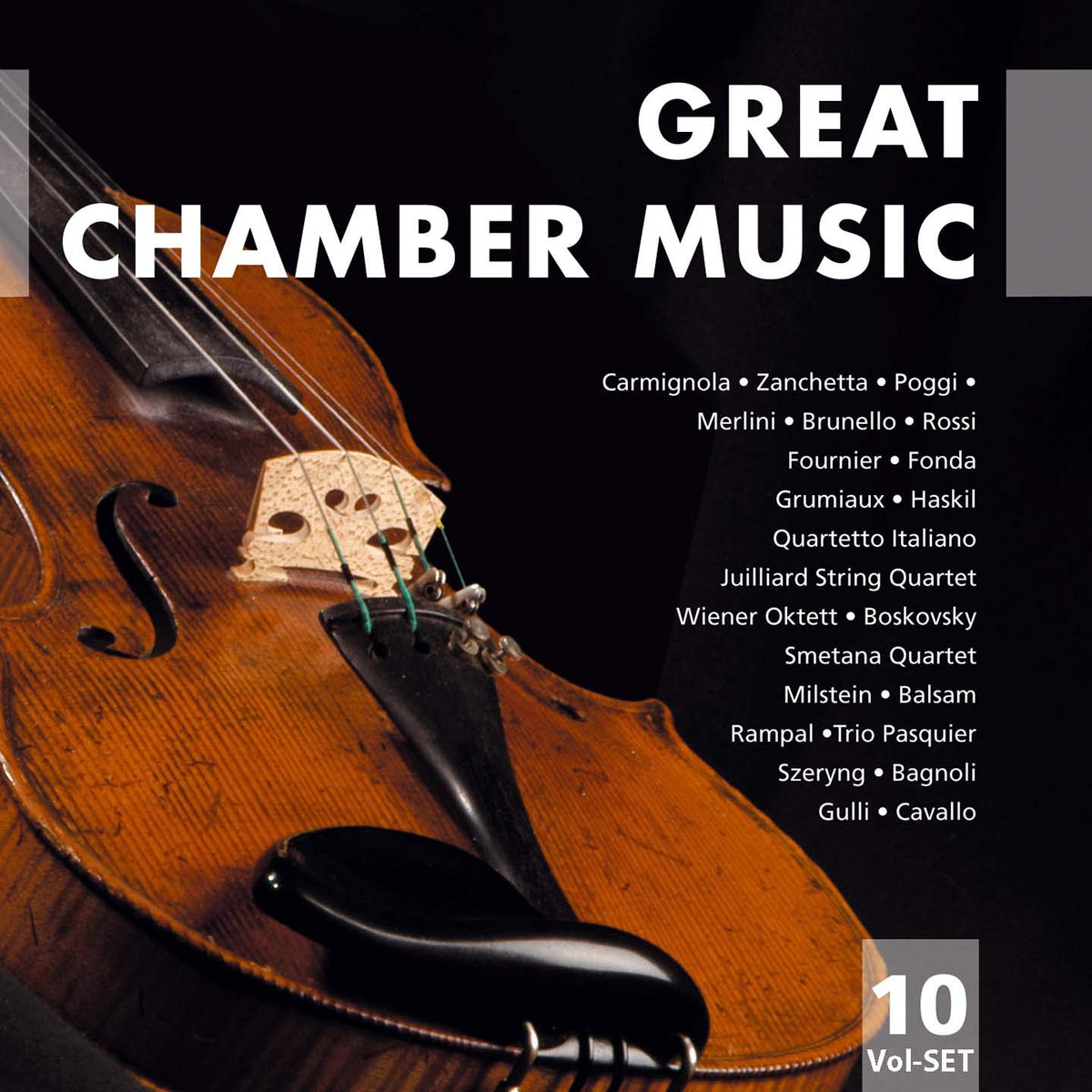 GREAT CHAMBER MUSIC (10 CDS)